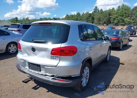 2014 Volkswagen Tiguan Se из США, поврежденный, VIN WVGBV3AX4EW541155